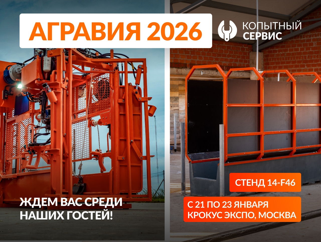 АГРАВИЯ 2026 — главное событие агропромышленного комплекса уже совсем близко! - КопытныйСервис